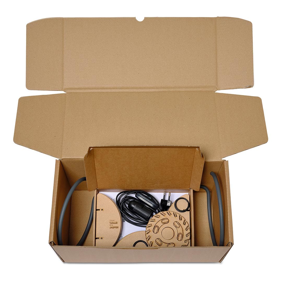 Atmosphere bureaulamp - bureaulamp in de kleur Deep Blue van Van Tjalle en Jasper