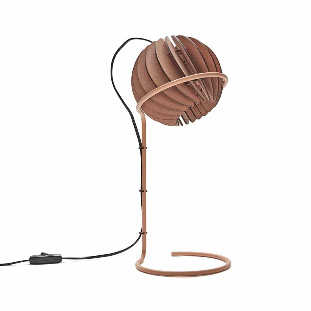 Atmosphere bureaulamp - bureaulamp in de kleur Deep Blue van Van Tjalle en Jasper