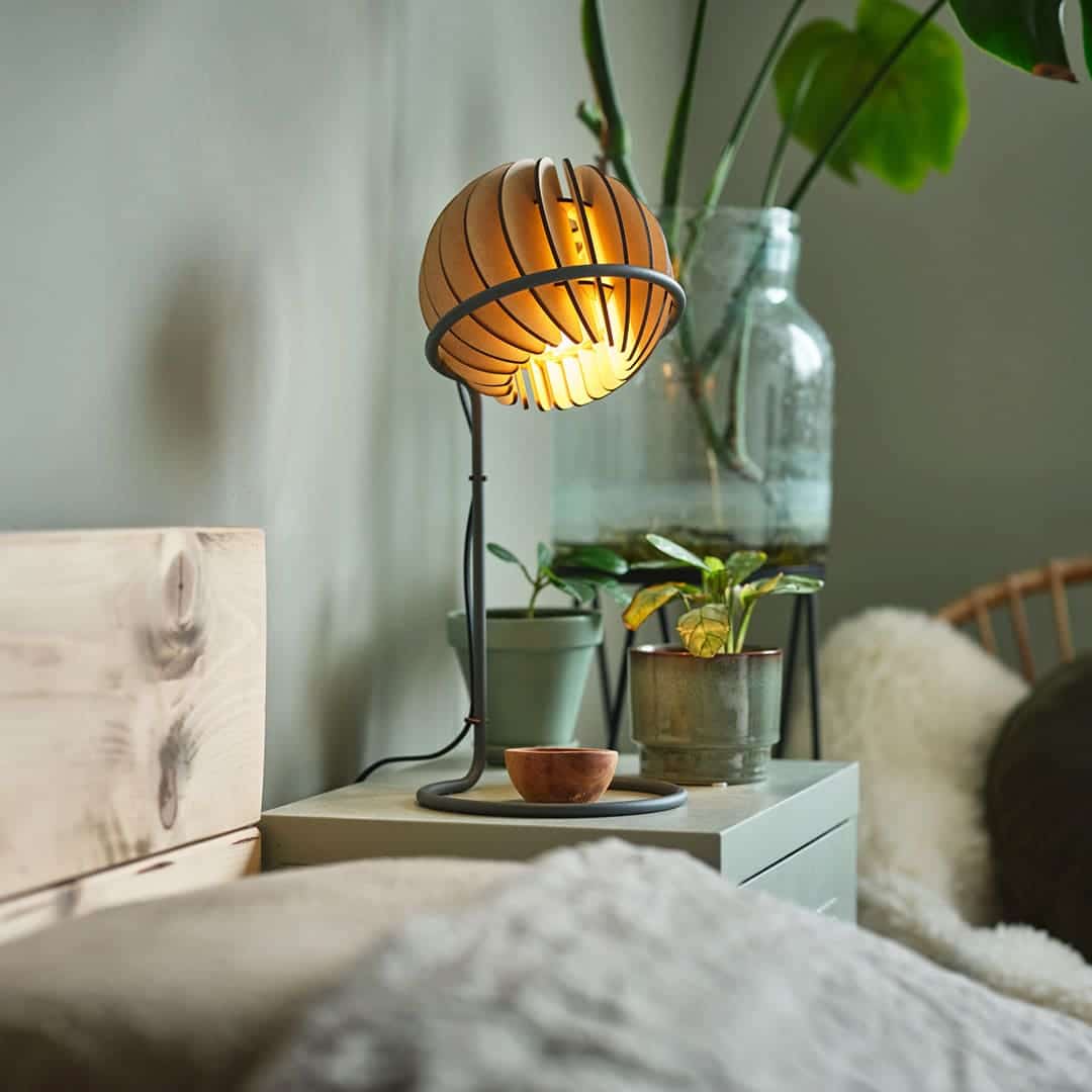 Atmosphere bureaulamp - bureaulamp in de kleur Deep Blue van Van Tjalle en Jasper