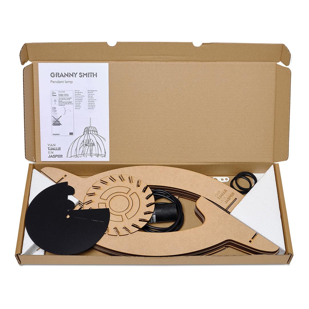 Granny Smith hanglamp - eetkamer in de kleur Naturel van Van Tjalle en Jasper