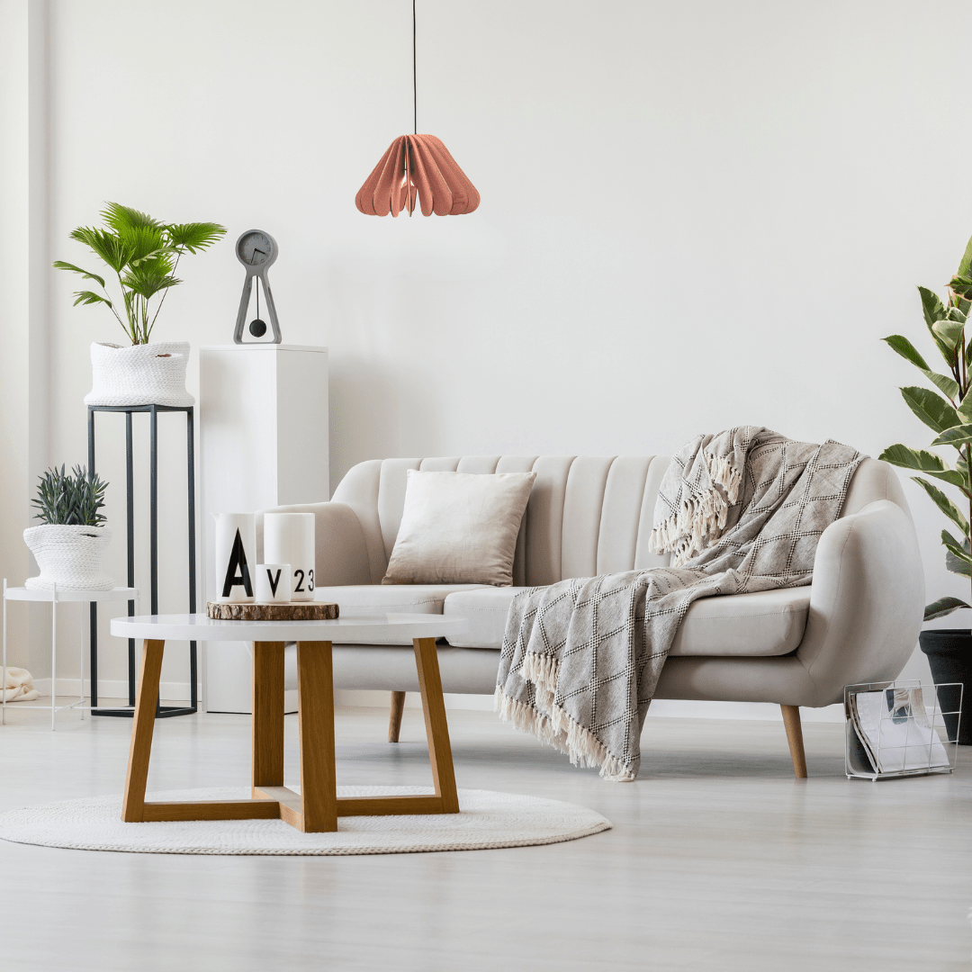 Hood hanglamp - hanglamp in de kleur Aged Pink van Van Tjalle en Jasper