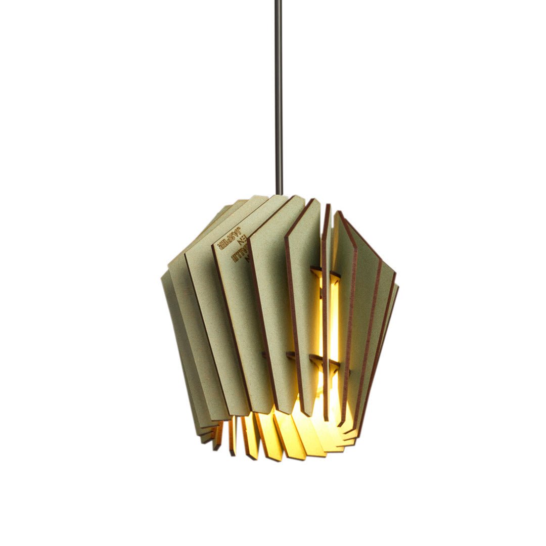 Mini - spot hanglamp - eetkamer in de kleur Naturel van Van Tjalle en Jasper