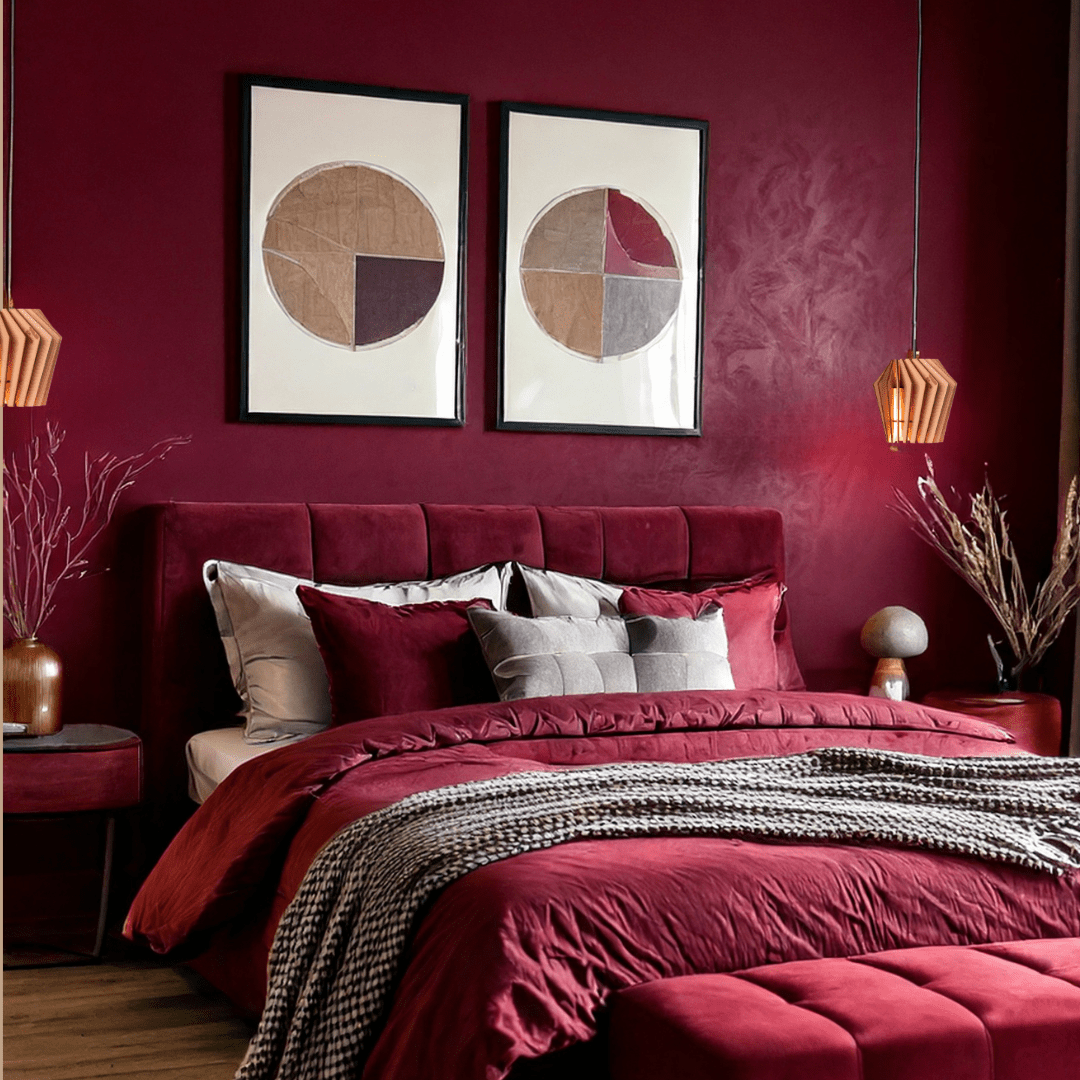 Mini - spot hanglamp - eetkamer in de kleur Naturel van Van Tjalle en Jasper