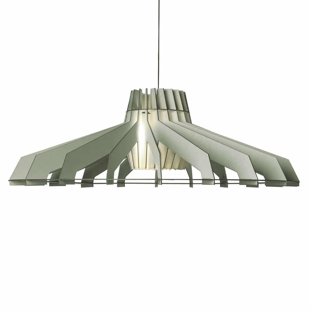 Nikolamp Tesla XL hanglamp - eetkamer in de kleur Naturel van Van Tjalle en Jasper