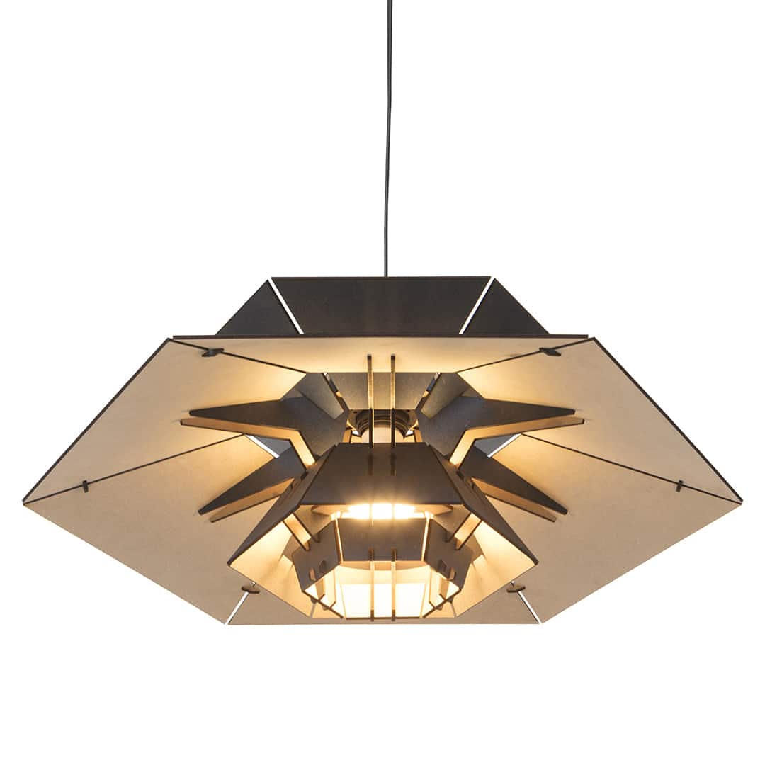 PM5 hanglamp - eetkamer in de kleur Black van Van Tjalle en Jasper