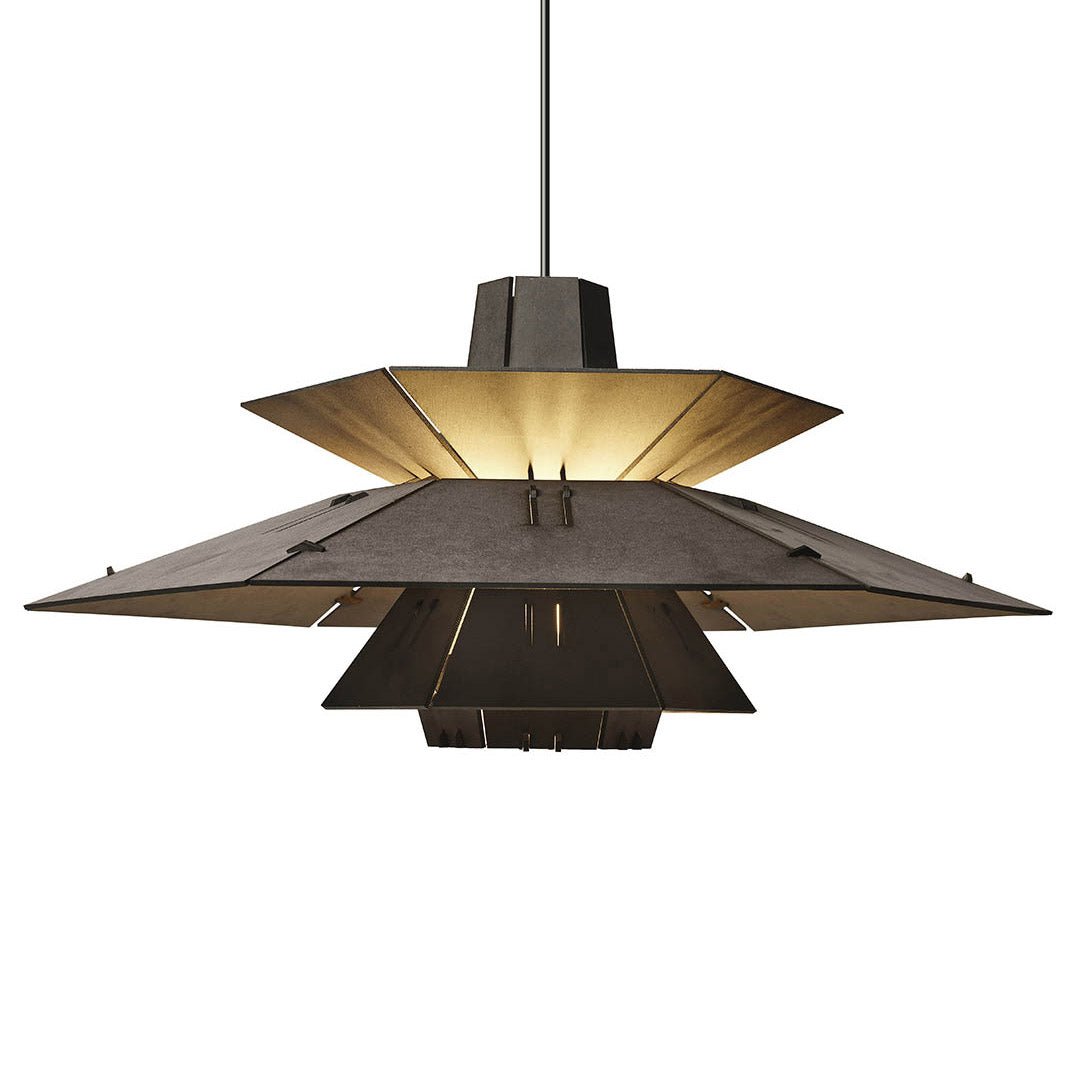PM5 XL hanglamp - eetkamer in de kleur Black van Van Tjalle en Jasper