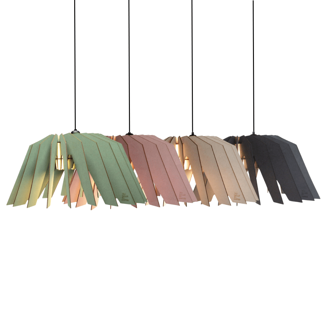 Vesper hanglamp - Hanglamp in verschillede kleuren van Van Tjalle en Jasper