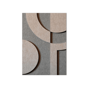 Arch vilt wanddecoratie - vilten wanddecoratie in de kleur Kleur binnen van Van Tjalle en Jasper