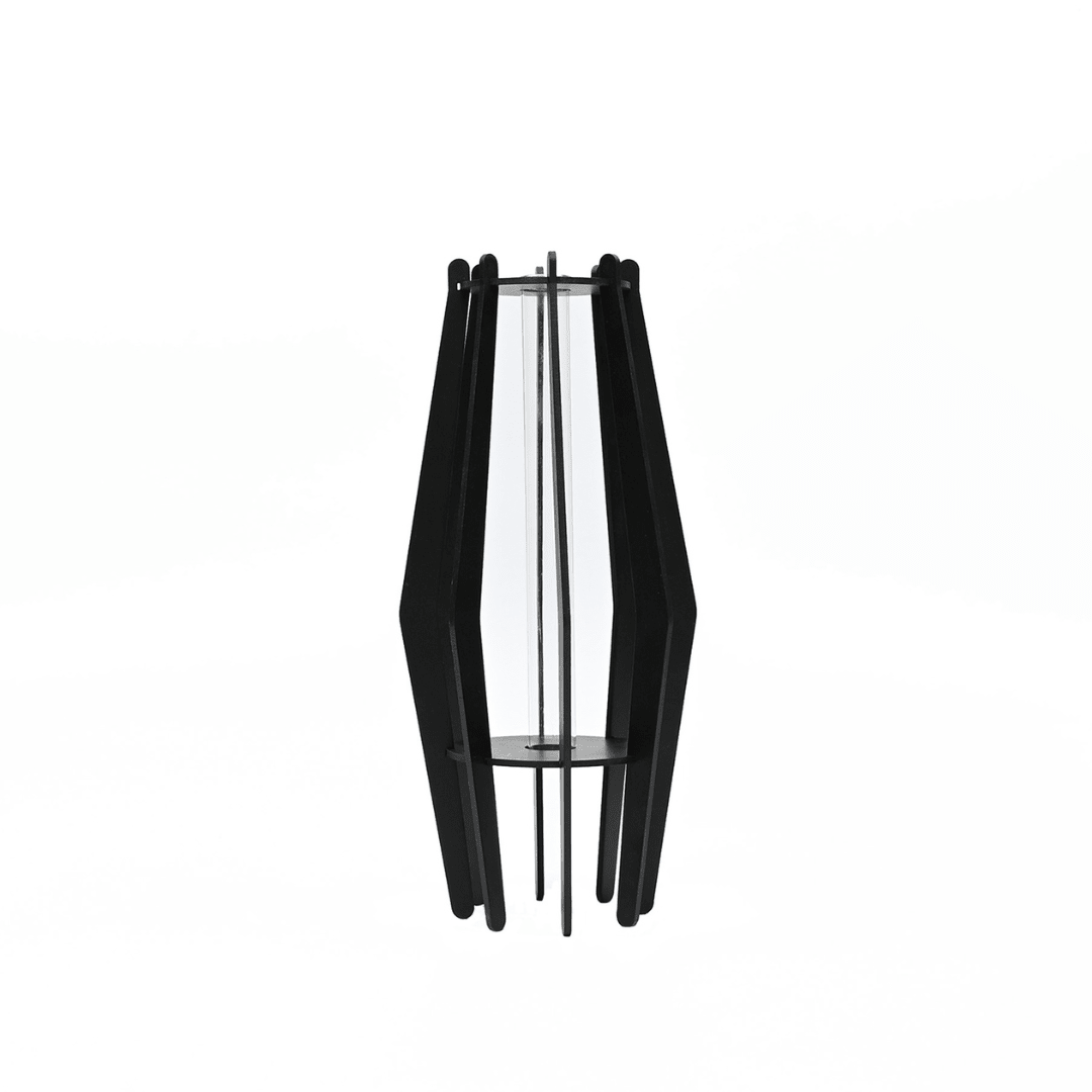 Boomer bloemenvaas - Bloemenvaas in de kleur Black van Van Tjalle en Jasper