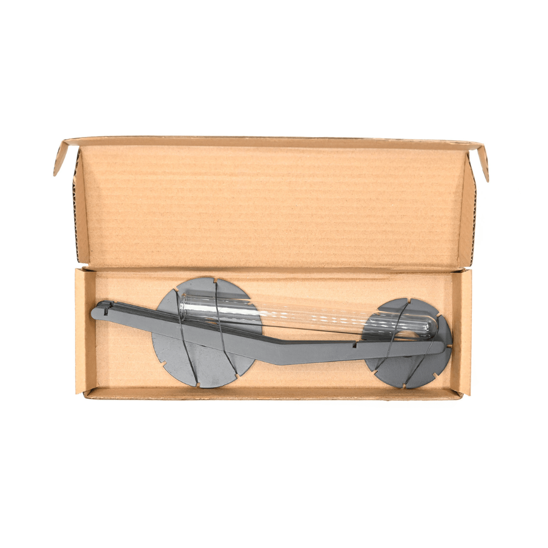 Boomer bloemenvaas - Bloemenvaas in de kleur Black van Van Tjalle en Jasper