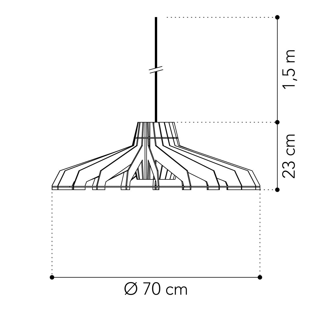 Nikolamp Tesla hanglamp - eetkamer in de kleur Dirty Mint van Van Tjalle en Jasper