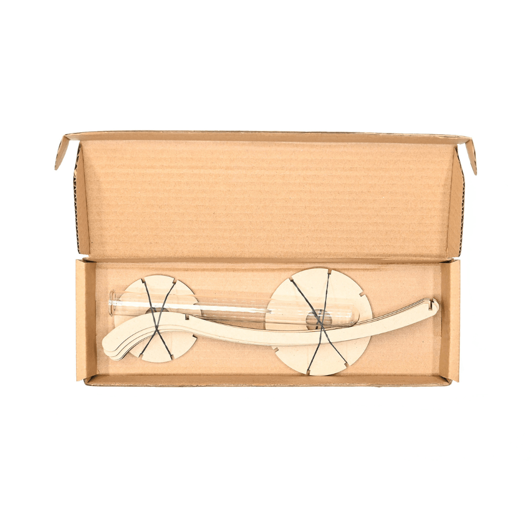 Wave bloemenvaas - Bloemenvaas in de kleur Black van Van Tjalle en Jasper