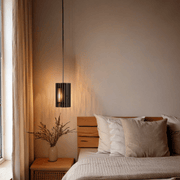 Zylinder hanglamp - hanglamp in de kleur Naturel van Van Tjalle en Jasper
